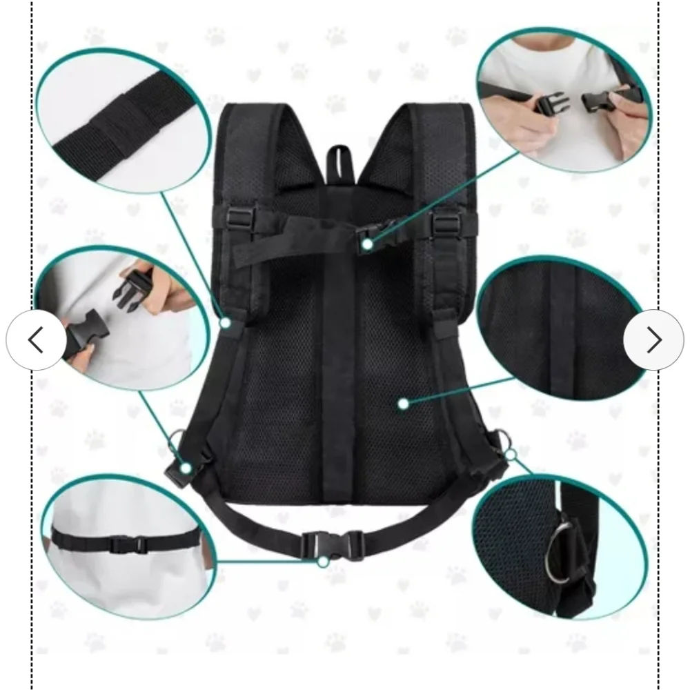Dog Cat Back Front Carrier